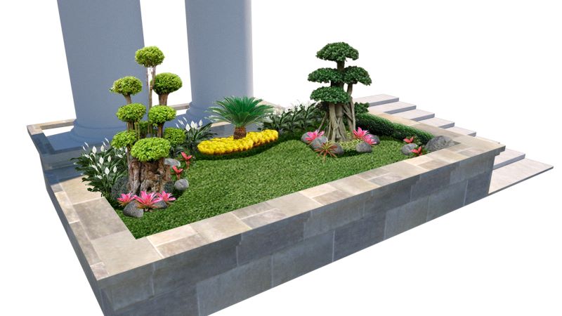 Gallery taman minimalis